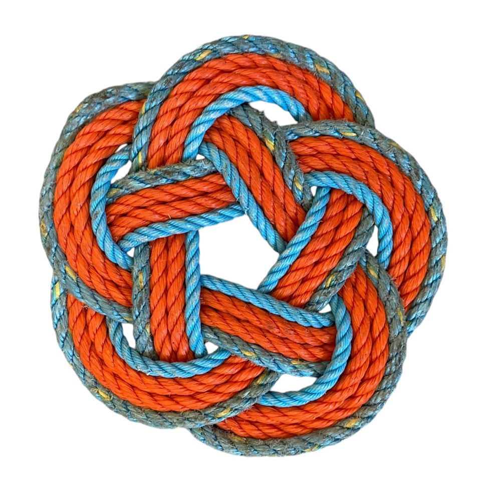 Lobster Rope Trivet 12” - Picture 4 of 5